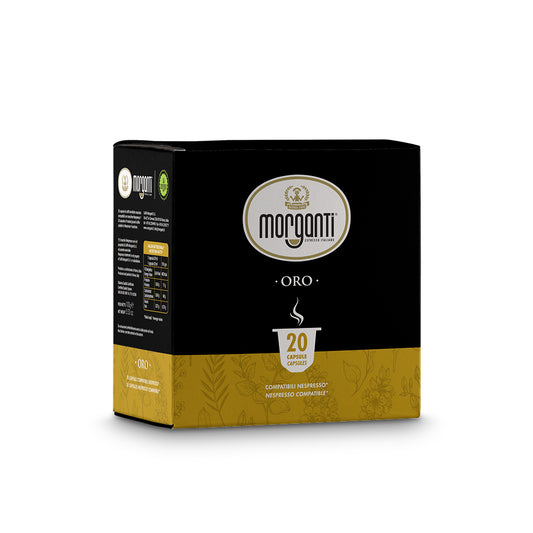 Morganti Gold Nespresso® compatible capsules